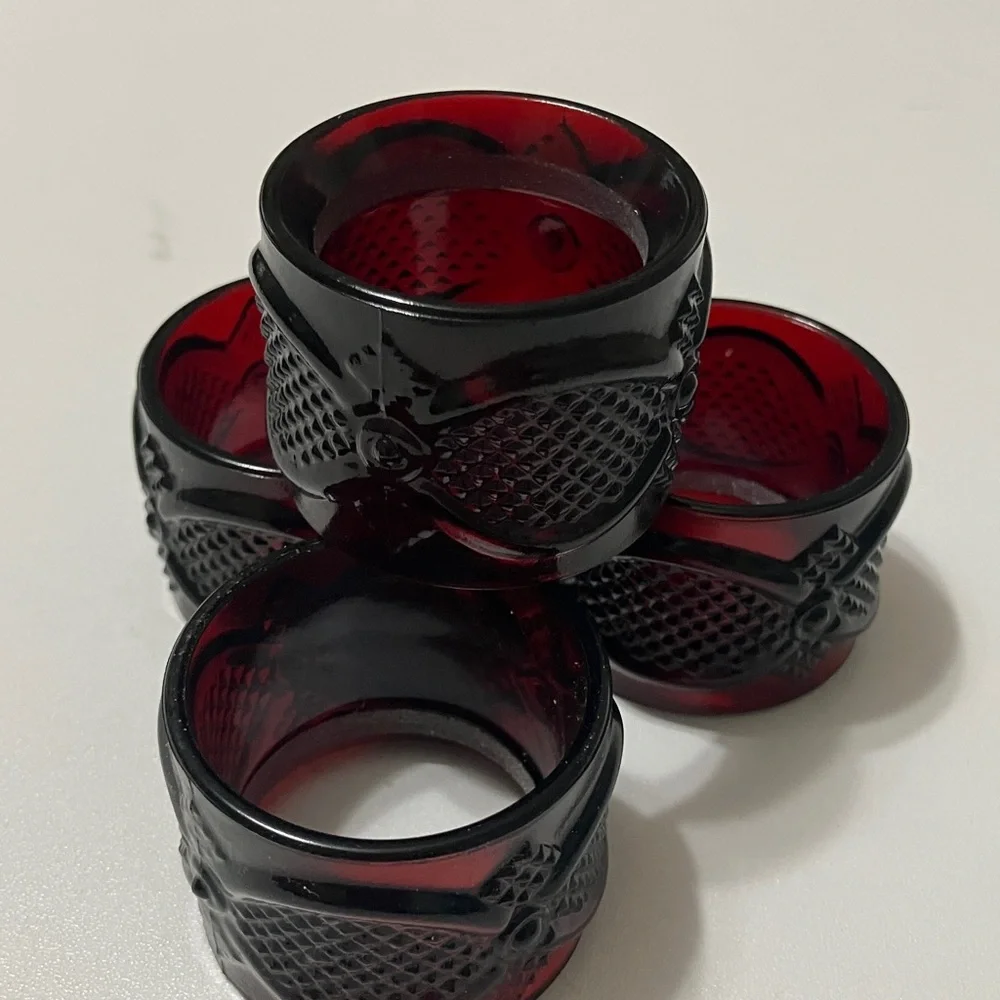 4 Napkin Rings - Picture 9 of 12